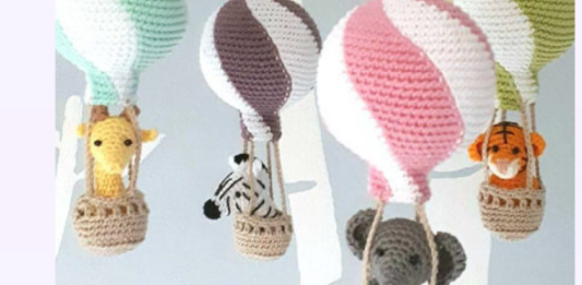 Hot Air Balloon Crochet Pattern