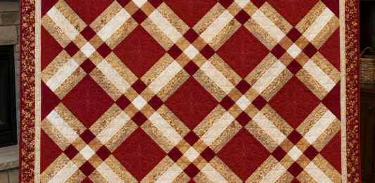 Interlace Quilt Pattern