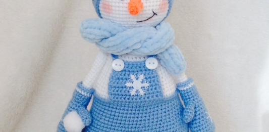 Snowman Crochet Free Pattern
